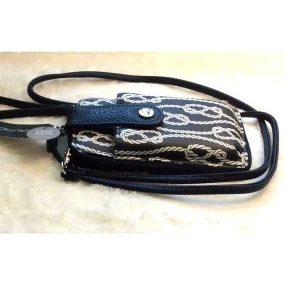 Nautica Caroline Cross-body Wristlet Wallet Compartment For CellPhone - Picture 3 of 5